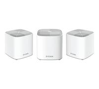 D-Link COVR-X1863 Router WiFi Mesh AC1800 de 1800 Mbit/s, Doble Banda, WPA3, 3 Unidades para Casa Inteligente