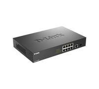 Switch D-Link DGS-1010MP 8 Puertos PoE+ 1 SFP Rackable Sin Gestión