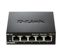 D-Link DGS-105 No administrado L2 Gigabit Ethernet (10/100/1000) Negro