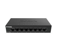 D-Link DGS-108GL No administrado Gigabit Ethernet (10/100/1000) Negro