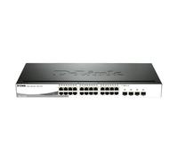 D-Link DGS-1210-24 switch Gestionado L2 Gigabit Ethernet (10/100/1000) 1U Negro