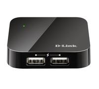 D-Link D-LINK Hub 4 puertos USB 2.0 ¡Conecta hasta 4 dispositivos USB 2.0 a tu PC!