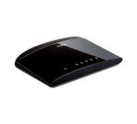 D-Link DES-1005D - Switch de red con 5 puertos LAN Fast Ethernet 10/100 Mbps RJ-45, no gestionable Layer 2, negro