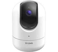D-Link DCS-8526LH Cámara WiFi Full HD con giro motorizado, seguimiento personas, visión nocturna, detección personas que manda alerta y graba vídeo en la nube, Alexa, puerto red LAN, ONVIF, blanca