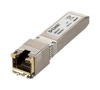 D-Link DEM-410T Red modulo transceptor Cobre 10000 Mbit/s SFP+ - Transceptor de Red (Cobre, 10000 Mbit/s, SFP+, 30 m, Plata)