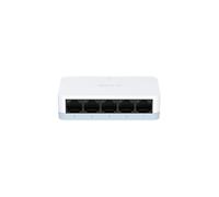D-Link DES-1005C/V Switch Ethernet Fast No Gestionable de 5 Puertos | 5 Puertos LAN de 10/100 Mbps, Plug and Play, Ethernet de Bajo Consumo, Diseño Sin Ventilador, Switch de Sobremesa