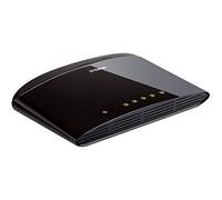 D-Link DES-1005D - Switch de red con 5 puertos LAN Fast Ethernet 10/100 Mbps RJ-45, no gestionable Layer 2, negro