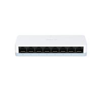D-Link DES-1008C - Conmutador Ethernet rápido de 8 Puertos, conmutador de Red de Escritorio no administrado de 10/100 Mbps, Plug & Play nergética, MDI/MDIX automático, Funcionamiento