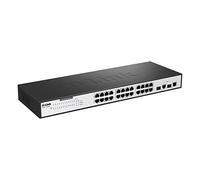 D-Link DES-1026G switch No administrado L2 Negro - Switch de red (No administrado, L2, Bidireccional completo (Full duplex), Montaje en rack)
