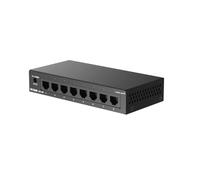 D-Link DES-108/V Switch Gigabit Ethernet no gestionable de 8 Puertos | 8 puertos de 10/100 Mbps con instalación Plug and Play, funcionamiento sin ventilador y Ethernet de bajo consumo