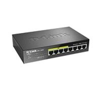 D-Link DGS-1008P/E switch No administrado L2 Energía sobre Ethernet (PoE) Negro