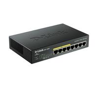 D-Link DGS-1008P/E switch No administrado L2 Energía sobre Ethernet (PoE) Negro