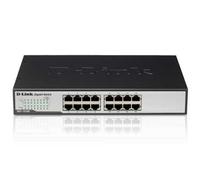 D-Link - DGS-1016D/E switch No administrado Negro, Metálico