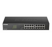 D-Link DGS-1016D/E switch No administrado Negro, Metálico