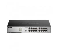 D-Link DGS-1016D/E switch No administrado Negro, Metálico