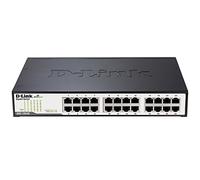 D-Link DGS-1024D/E Switch 26.7W 24 Puertos Negro