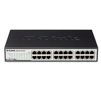 D-Link DGS-1024D No administrado Negro - Switch de red (No administrado, Bidireccional completo (Full duplex))