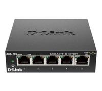 D-Link DGS-105 No administrado L2 Gigabit Ethernet (10/100/1000) Negro