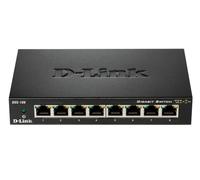 D-Link DGS-108 Conmutador Gigabit Layer2 de 8 puertos, hasta 1000 Mbps de transf