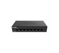 D-Link DGS-108GL No administrado Gigabit Ethernet (10/100/1000) Negro