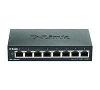 D-Link DGS-1100-08V2 Gestionado L2 Gigabit Ethernet (10/100/1000) Negro
