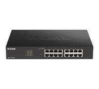 D-Link DGS-1100-16V2 switch Gestionado L2 Gigabit Ethernet (10/100/1000) Negro