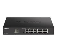 D-Link DGS-1100-16V2 switch Gestionado L2 Gigabit Ethernet (10/100/1000) Negro