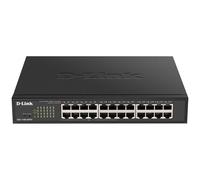 D-Link DGS-1100-24PV2, Switch Smart 24 puertos Gigabit, PoE, Power Over Ethernet, Gestión web, Layer 2, VLAN, sin ventilador, IGMP Snooping, VoIP VLAN, QoS, Seguridad red, montaje rack, sin ventilador