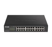 D-Link DGS-1100-24PV2, Switch Smart 24 puertos Gigabit, PoE, Power Over Ethernet, Gestión web, Layer 2, VLAN, sin ventilador, IGMP Snooping, VoIP VLAN, QoS, Seguridad red, montaje rack, sin ventilador