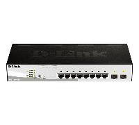 D-Link DGS-1210-08P switch Gestionado L2/L3 Gigabit Ethernet (10/100/1000) Energía sobre Ethernet (PoE) Negro