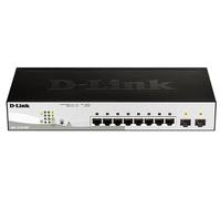 D-Link - DGS-1210-08P switch Gestionado L2/L3 Gigabit Ethernet (10/100/1000) Energía sobre Ethernet (PoE) Negro