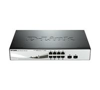 D-Link DGS-1210-08P switch Gestionado L2/L3 Gigabit Ethernet (10/100/1000) Energía sobre Ethernet (PoE) Negro