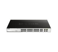 D-Link DGS-1210-24P switch Gestionado L2 Gigabit Ethernet (10/100/1000) Energía sobre Ethernet (PoE) Negro
