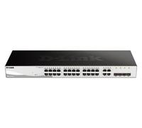 D-Link DGS-1210-28 switch Gestionado L2 Gigabit Ethernet (10/100/1000) 1U Negro