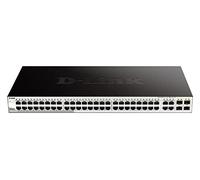 D-Link DGS-1210-52 Switch Smart 48 Puertos Gigabit + 4 Puertos combo SFP (Nuevo Embalaje Deteriorado)