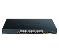 Switch d - link 29 puertos semigestionable 24 puertos gigabit ethernet 4 puertos sfp+ 1 puerto consola