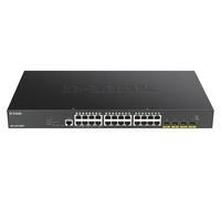 D-Link DGS 1250-28XMP - Switch - L3 Lite - Smart - 24 x 10/100/1000 (PoE)