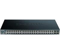D-Link DGS-1250-52X/E - Switch 52 Puertos Gigabit Gestionable Layer 2/3 (48x Base-T Puertos, 4X 10G SFP+) - Solo Cable de alimentación de la UE