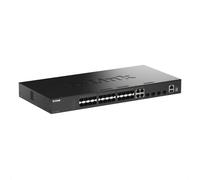 D-Link Switch DGS-1530-28SC/E, 28 puertos Gigabit SFP, 4 combo, 4x10G SFP+, Reacondicionado