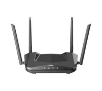 D-Link DIR-X1860 router inalámbrico Gigabit Ethernet Doble banda (2,4 GHz / 5 GHz) Negro