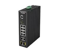 D-Link DIS-200G-12PS switch Gestionado L2 Gigabit Ethernet (10/100/1000) Negro Energía sobre Ethernet (PoE)