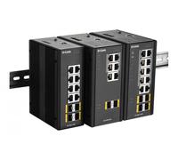 D-Link DIS‑300G‑12SW Gestionado L2 Gigabit Ethernet (10/100/1000) Negro