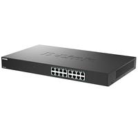 D-Link DMS-1016 Switch Ethernet No Gestionado 16 Puertos 2.5G | Sin Ventilador, Carcasa Metálica, Plug & Play, Eficiencia Energética | Ideal para Soho, Wi-Fi 6 / Wi-Fi 7 e IPTV