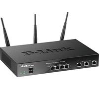 D-Link DSR-1000AC - Router Wifi Dualband 2 puertos VPN, 4 puertos WAN Gigabit, 3 puertos LAN Gigabit, antenas desmontables