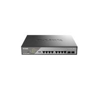 D-Link DSS-200G-10MPP Smart Survillance (10 puertos) Switch PoE L2