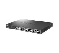 D-Link - DSS-200G-28MP/E switch Gestionado L2 Gigabit Ethernet (10/100/1000) Energía sobre Ethernet (PoE) 1U Gris