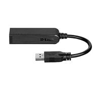 D-Link DUB-1312/E adaptador y tarjeta de red Ethernet 1000 Mbit/s - Accesorio de red (Alámbrico, USB, Ethernet, 1000 Mbit/s, Negro)
