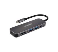 D-Link Dub-2325 - Hub USB-C con lector de tarjetas
