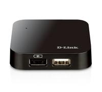 Concentrador de interfaz USB 2.0 480 Mbit/s 4 puertos - D-LINK