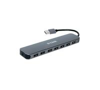 D-Link DUB-H7 7 puertos USB 2.0 HUB Switch Soporte Multi-OS AUTOALIMENTACION